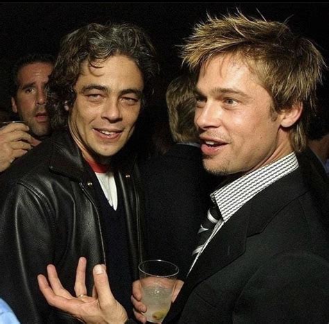 brad pitt benicio del toro